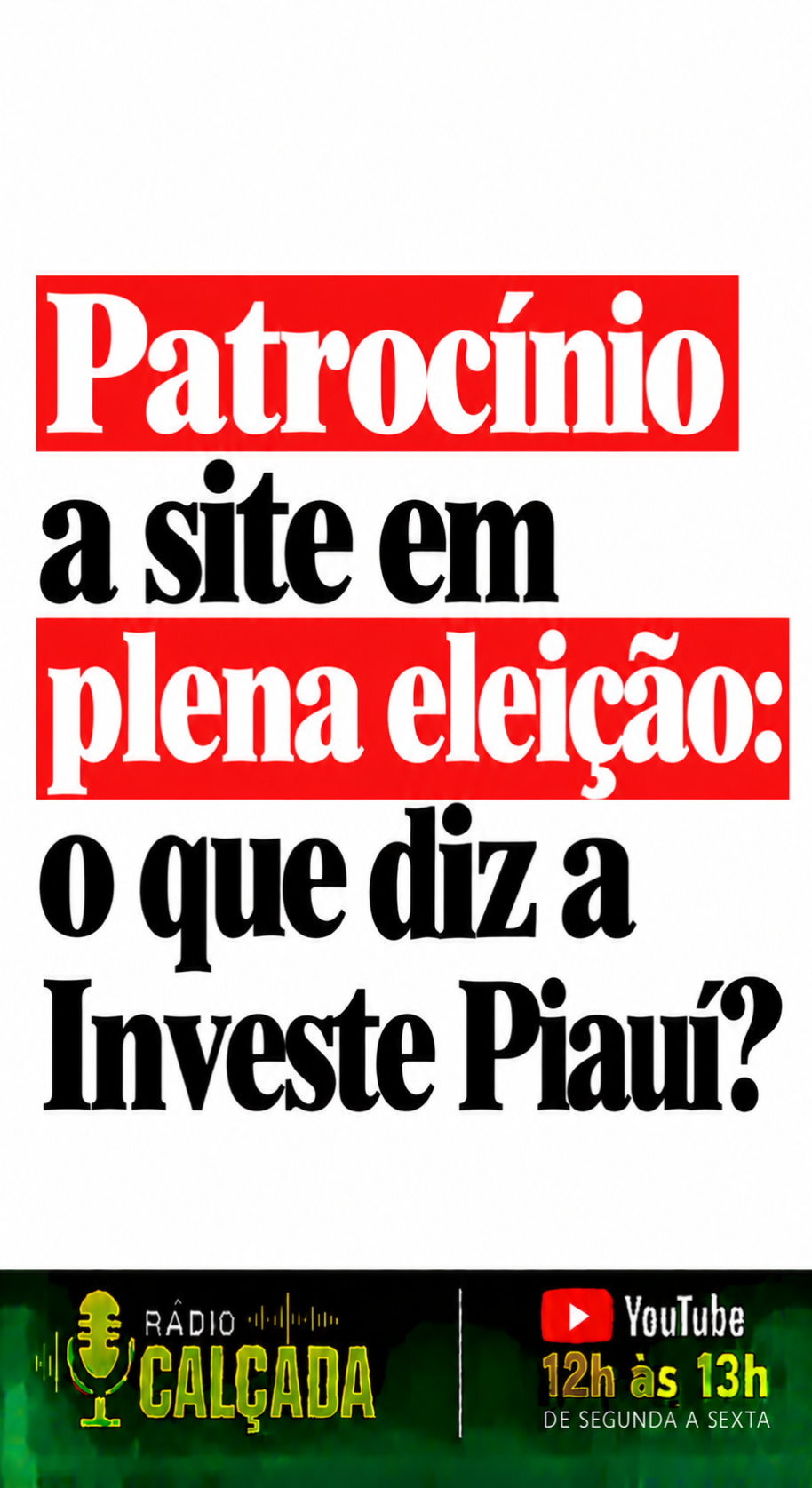 Cartaz Editorial_ Patrocínio em Debate