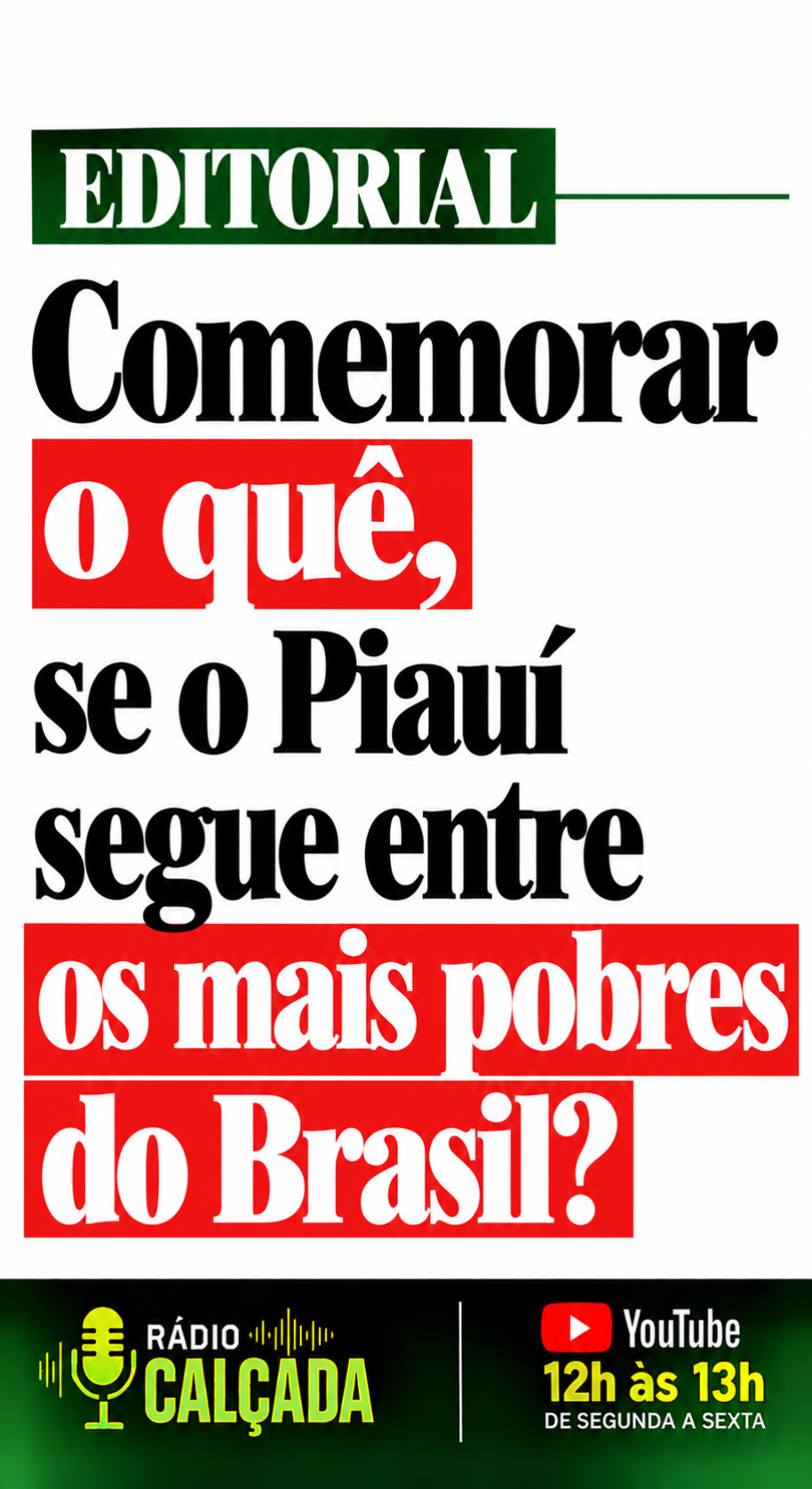 Editorial_ Comemorar o quê_