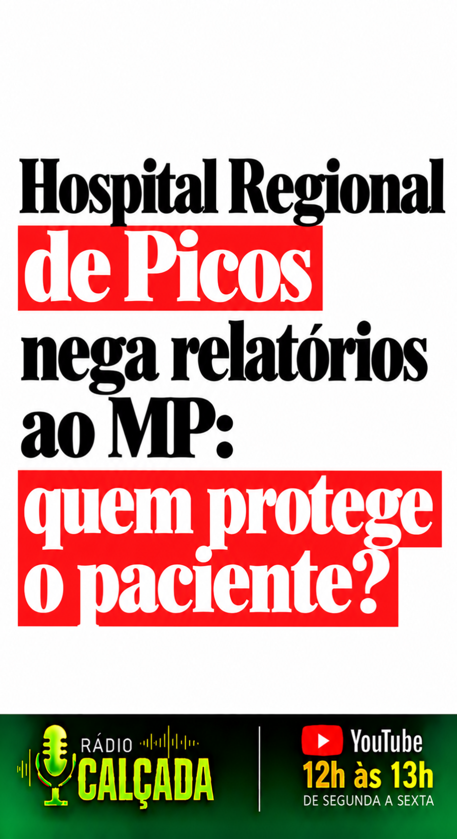 Hospital Regional em destaque editorial Hospital Regional em destaque editorial