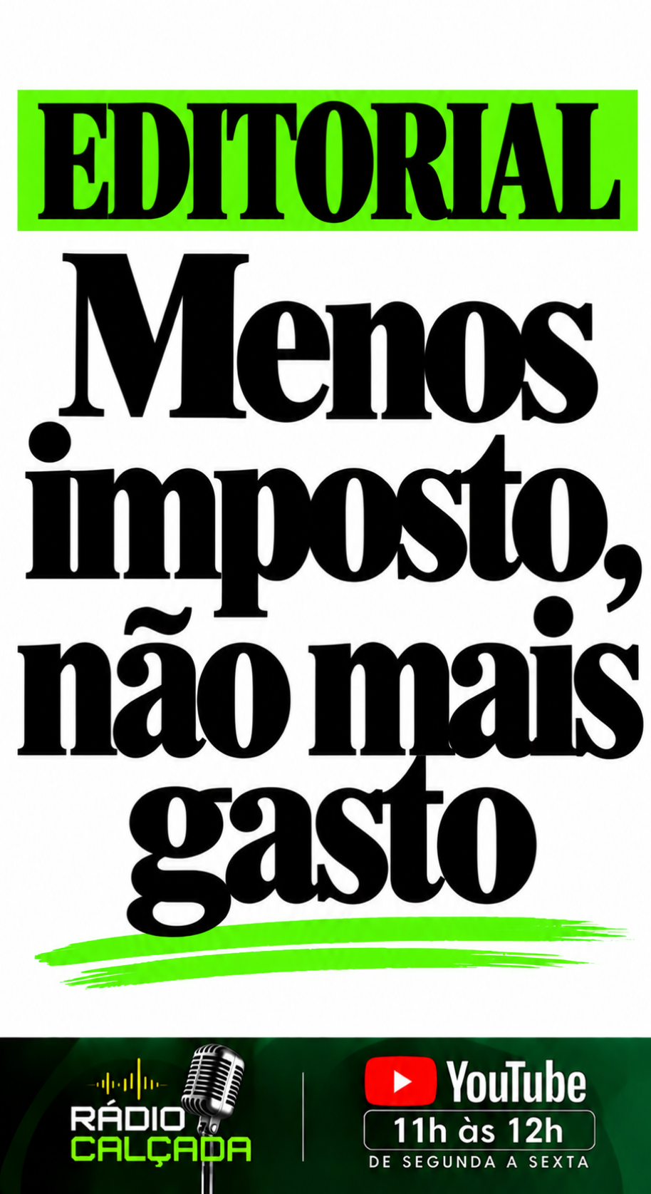 Menos Imposto, Mais Informação Menos Imposto, Mais Informação