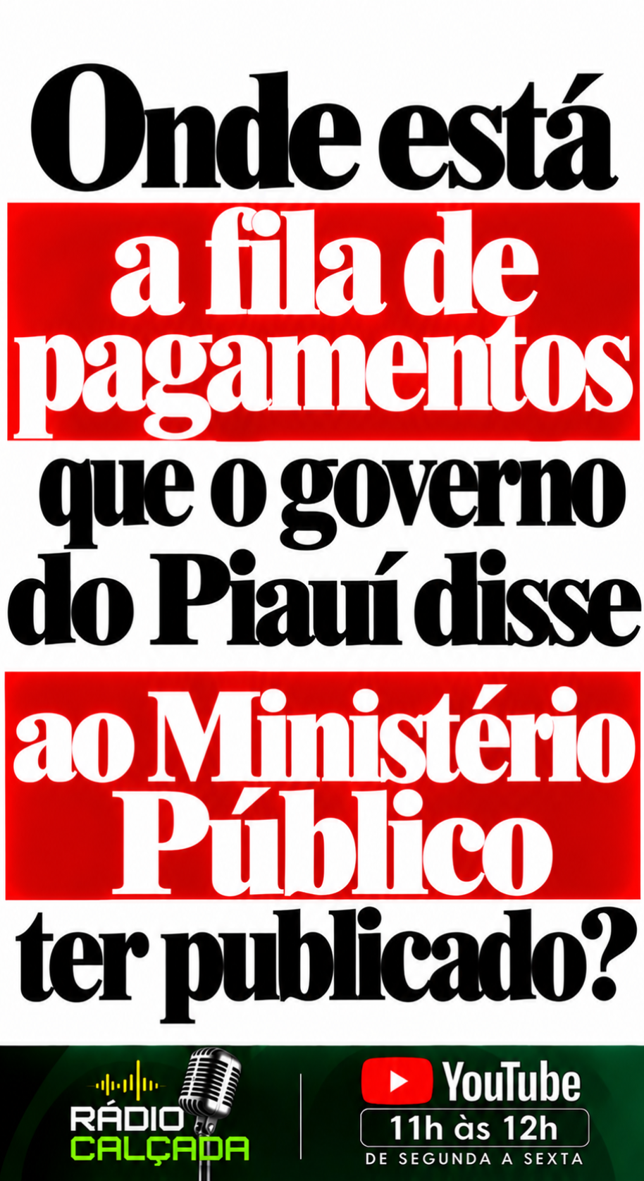 Onde Está a Fila de Pagamentos_ Onde Está a Fila de Pagamentos_