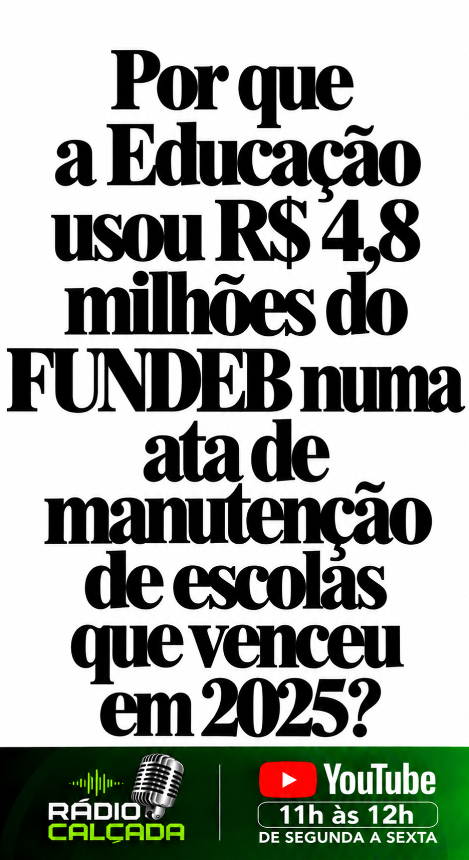 Pergunta sobre o uso do FUNDEB Pergunta sobre o uso do FUNDEB