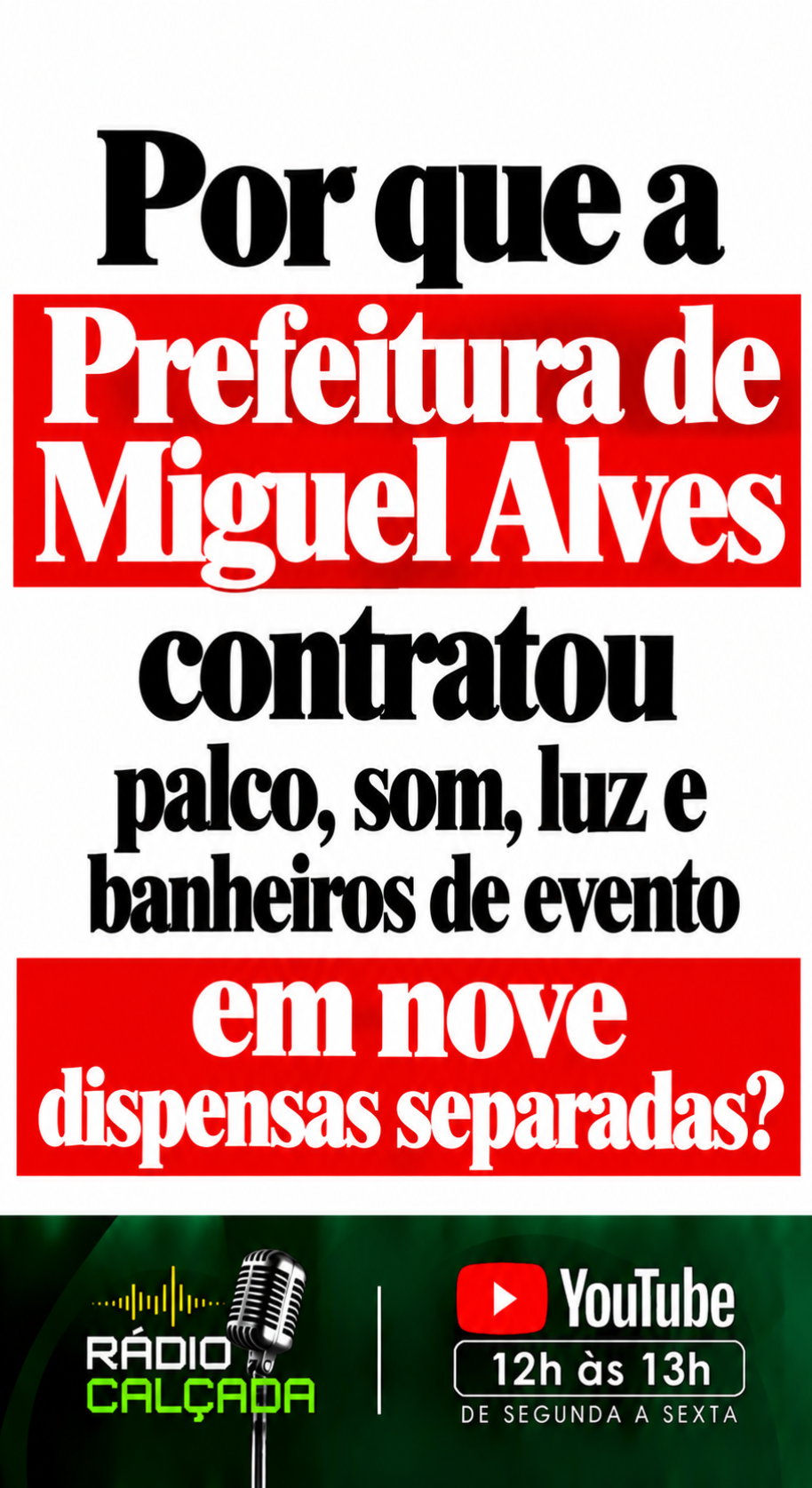 Por Que a Prefeitura Contratou_ Por Que a Prefeitura Contratou_
