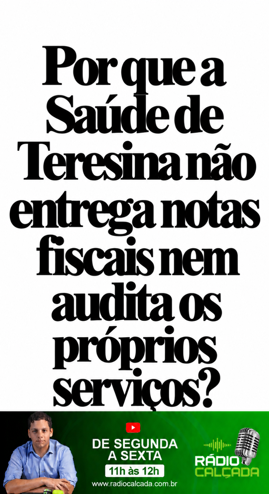 Por Que a Saúde Não Entrega Notas_ Por Que a Saúde Não Entrega Notas_