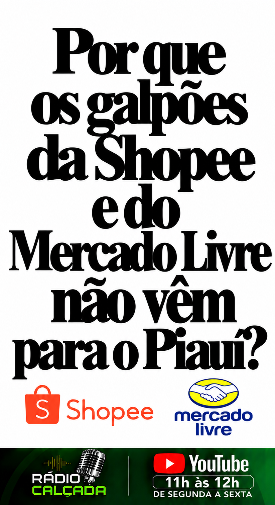 Por que os galpões não vêm ao Piauí_ Por que os galpões não vêm ao Piauí_