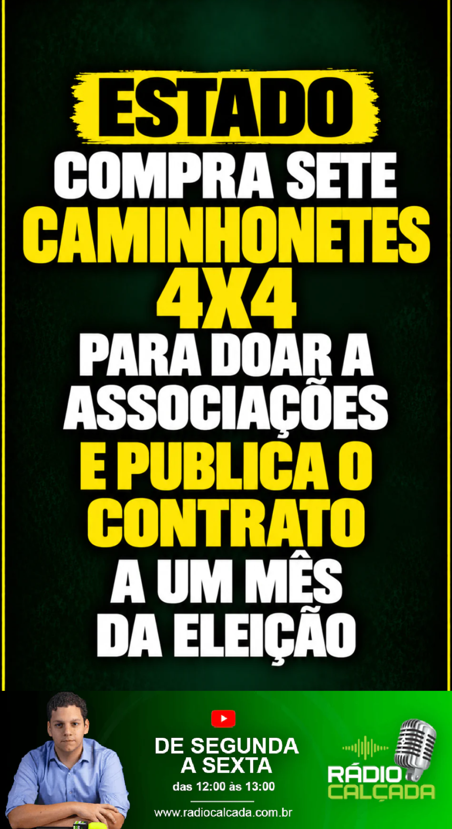 estado-compra-sete-caminhonetes-4x4-para-doar-a-associacoes-e-publica-o-contrato-a-um-mes-da-eleicao-story
