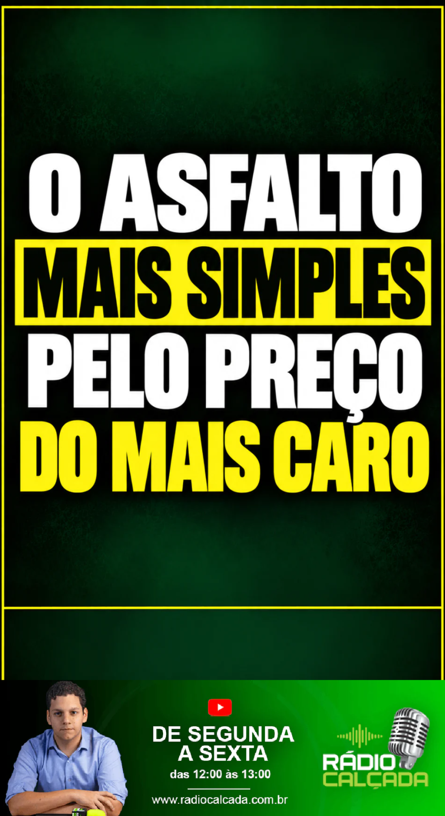o-asfalto-mais-simples-pelo-preco-do-mais-caro-story o-asfalto-mais-simples-pelo-preco-do-mais-caro-story