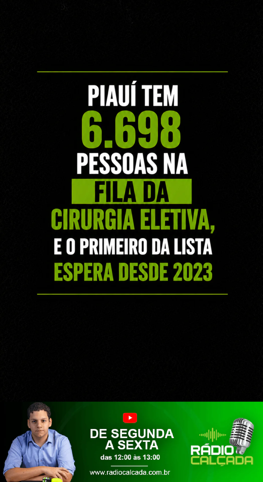 piaui-tem-6-698-pessoas-na-fila-da-cirurgia-eletiva-e-o-primeiro-da-lista-espera-desde-2023-story
