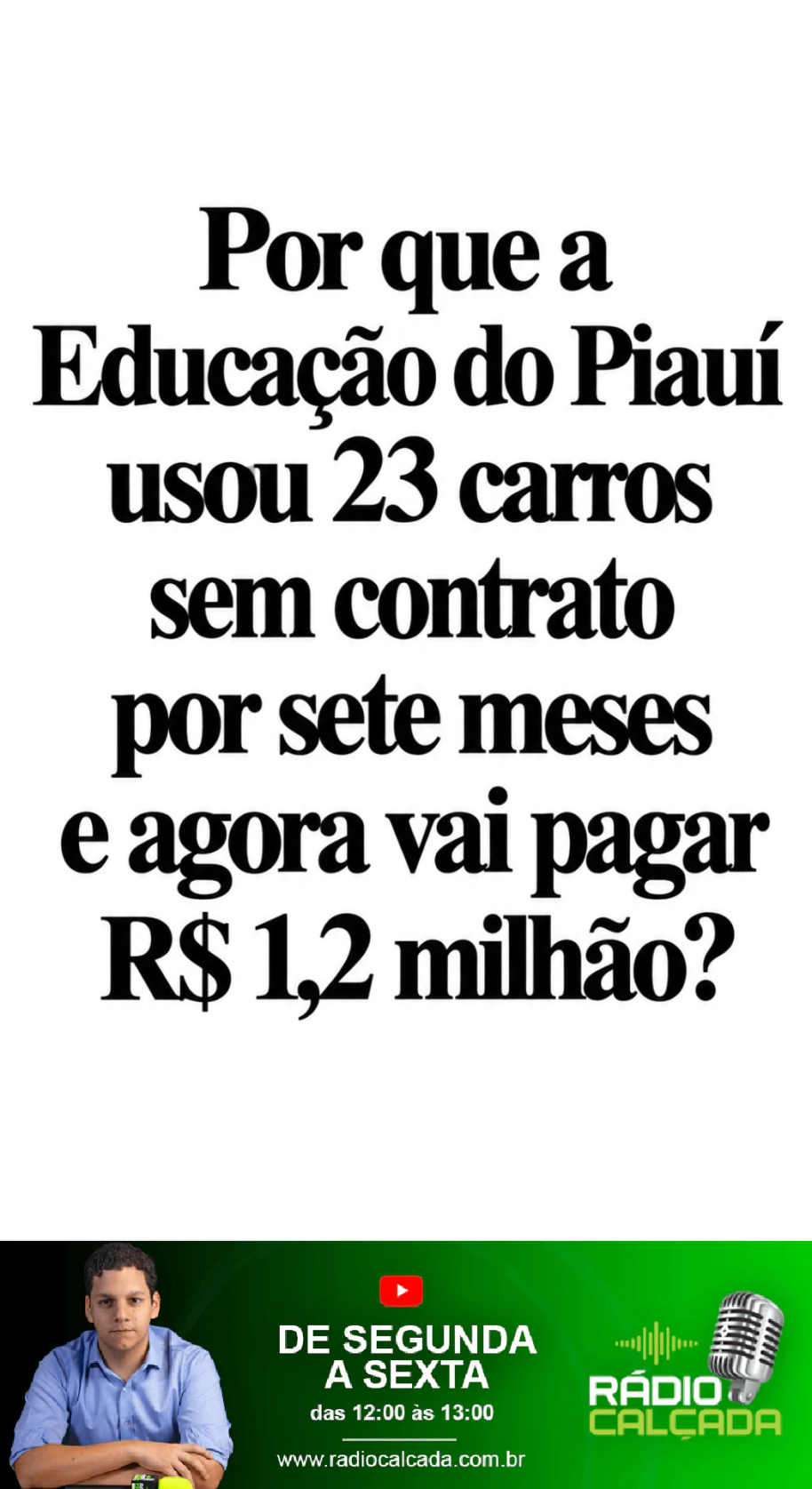 por-que-a-educacao-do-piaui-usou-23-carros-sem-contrato-por-sete-meses-e-agora-vai-pagar-r-12-milhao-story por-que-a-educacao-do-piaui-usou-23-carros-sem-contrato-por-sete-meses-e-agora-vai-pagar-r-12-milhao-story