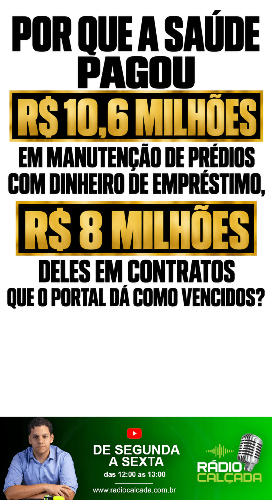 por-que-a-saude-pagou-r-106-milhoes-em-manutencao-de-predios-com-dinheiro-de-emprestimo-r-8-milhoes-deles-em-contratos-que-o-portal-da-como-vencidos-story
