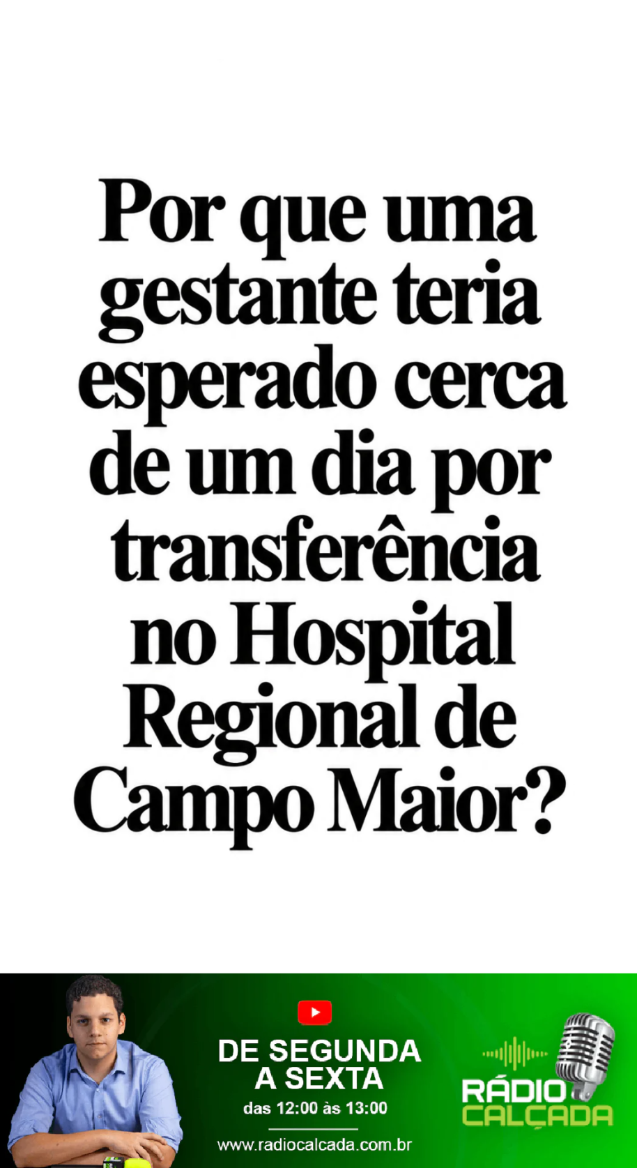 por-que-uma-gestante-teria-esperado-cerca-de-um-dia-por-transferencia-no-hospital-regional-de-campo-maior-story por-que-uma-gestante-teria-esperado-cerca-de-um-dia-por-transferencia-no-hospital-regional-de-campo-maior-story