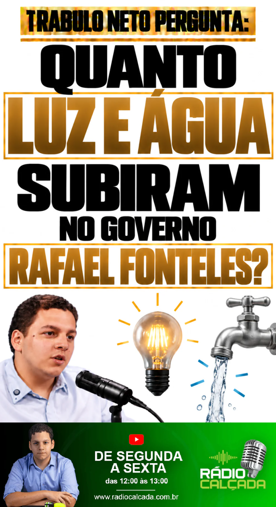 quanto-luz-e-agua-subiram-no-governo-rafael-fonteles-story quanto-luz-e-agua-subiram-no-governo-rafael-fonteles-story