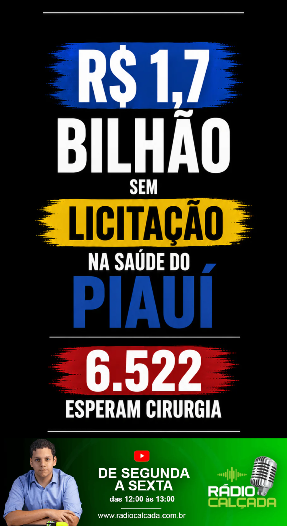 r-17-bilhao-sem-licitacao-na-saude-do-piaui-6-522-esperam-cirurgia-story r-17-bilhao-sem-licitacao-na-saude-do-piaui-6-522-esperam-cirurgia-story