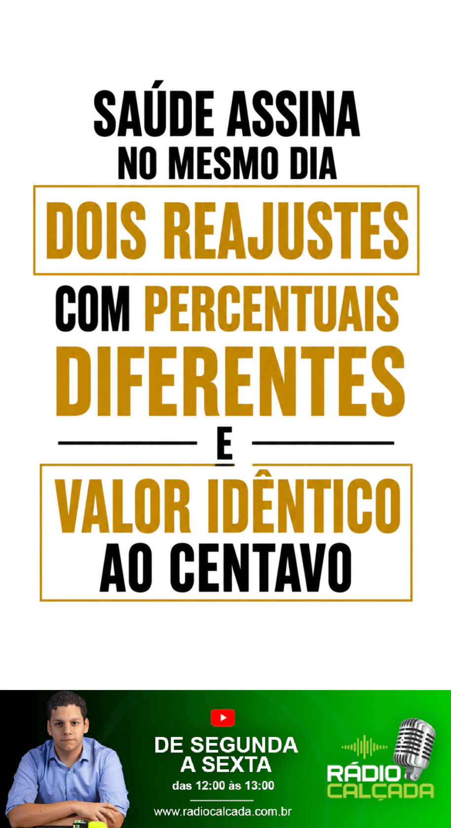 saude-assina-no-mesmo-dia-dois-reajustes-com-percentuais-diferentes-e-valor-identico-ao-centavo-story saude-assina-no-mesmo-dia-dois-reajustes-com-percentuais-diferentes-e-valor-identico-ao-centavo-story